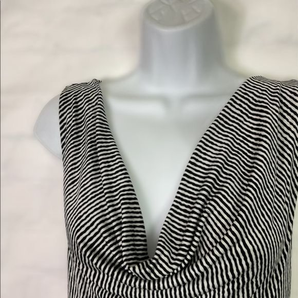 ANTONIO MELANI Silk Sleeveless Draped Top - Picture 4 of 6